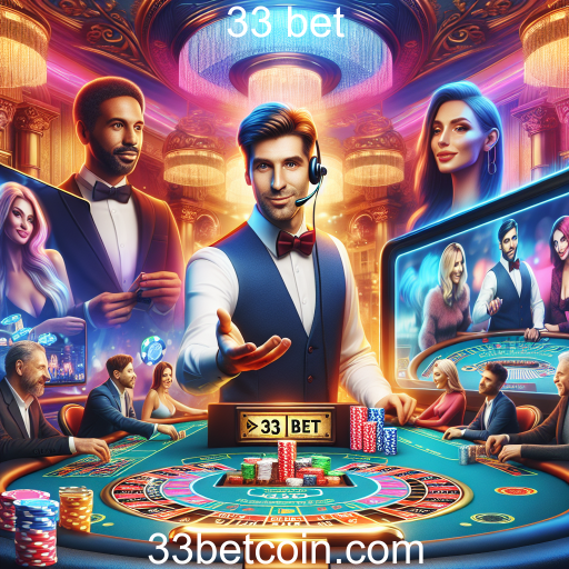 A Experiência do Cassino Ao Vivo no 33 Bet